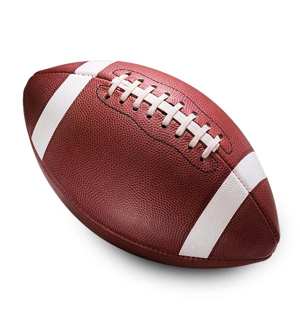 close up of football